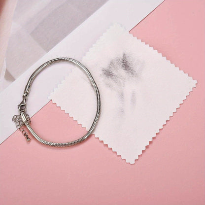 8x8 cm Double-Sided Velvet Jewelry Polishing Cloths