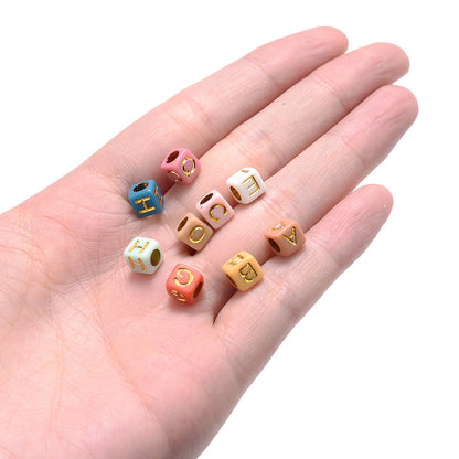 225PCS DIY Letter Bead Jewelry Making Set