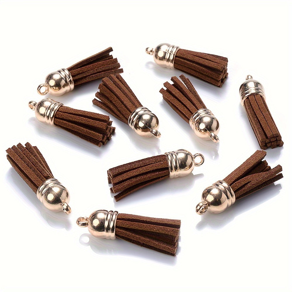 Colorful Polyester Tassel Pendants