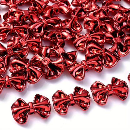Acrylic Bow Beads