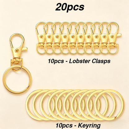 Alloy Keychain Making Kit