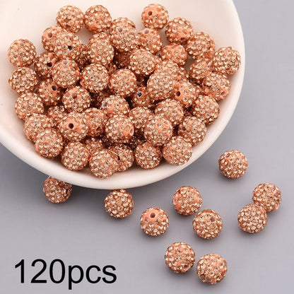 Rhinestone Spacer Beads Set