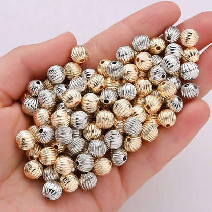Vintage CCB Pumpkin Beads