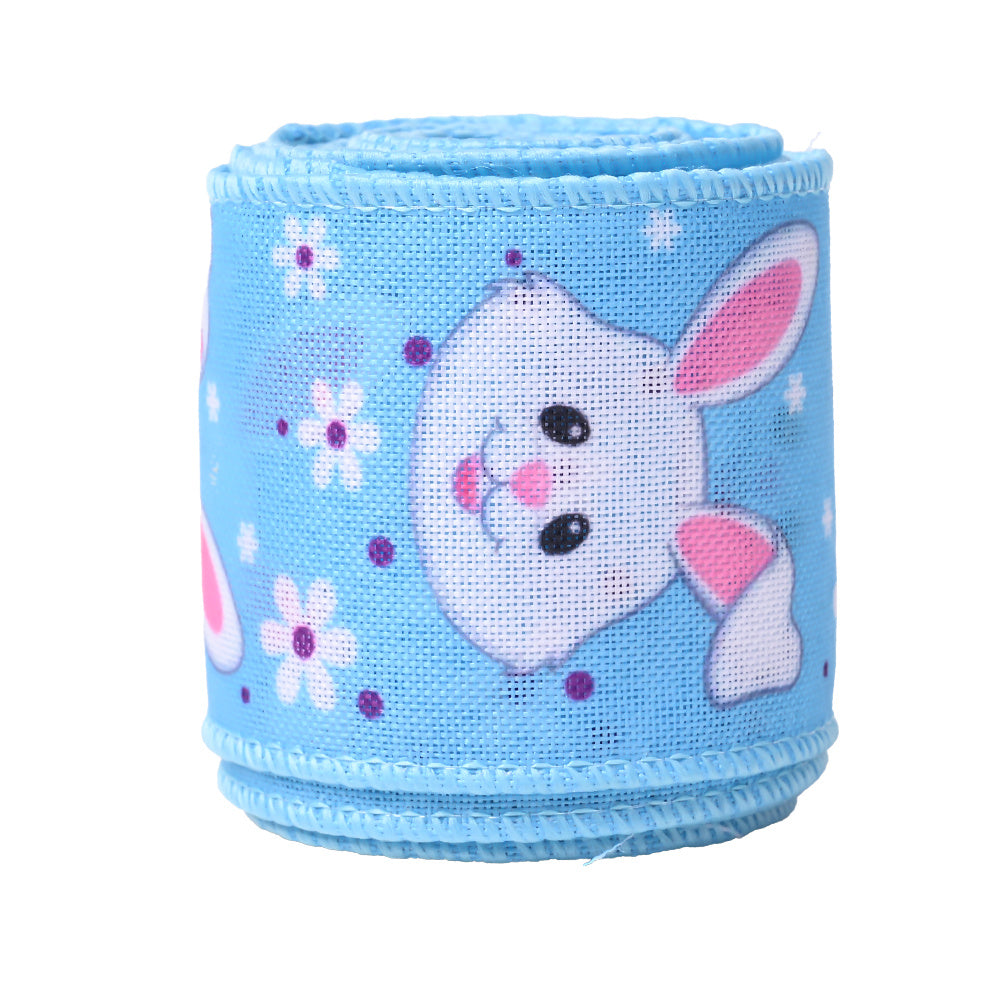 Easter Wired Edge Burlap Ribbon