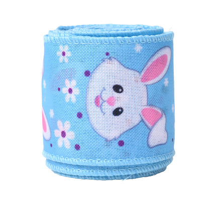 Easter Wired Edge Burlap Ribbon