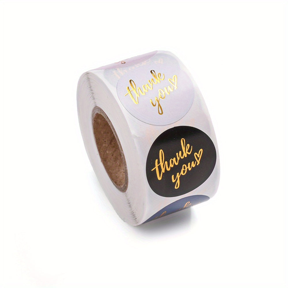 Floral Thank You Stickers