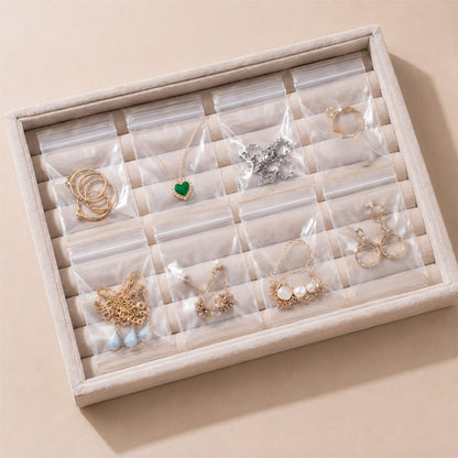 Transparent Plastic Jewelry Storage Bags