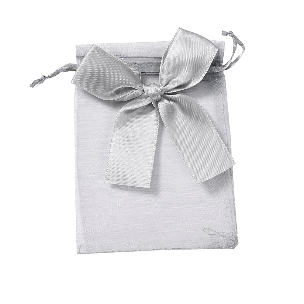 10PCS Organza Drawstring Gift Bag Set with Bowknot
