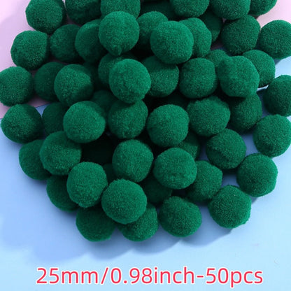 Rainbow Pom Pom Balls