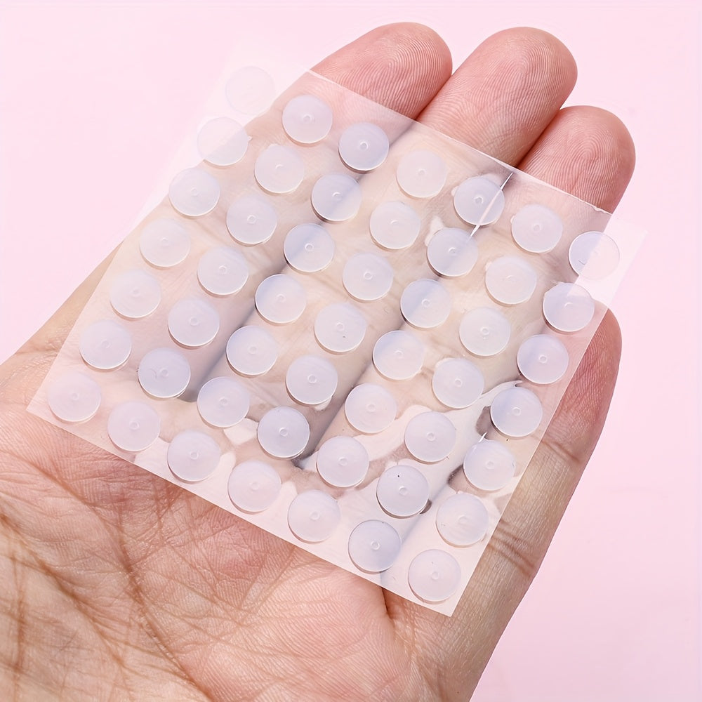 20PCS 7mm White Sheet Earring Backs