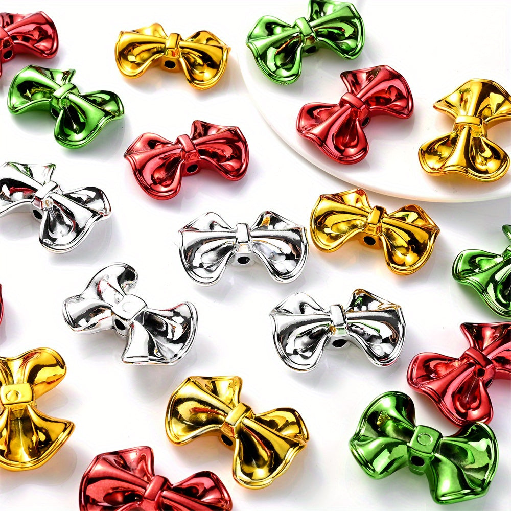 Acrylic Bow Beads