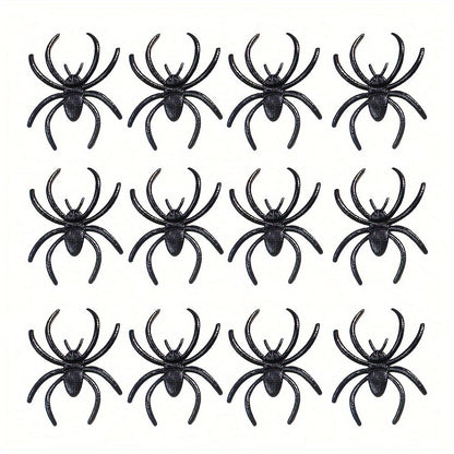 Halloween Spider Fabric Beads