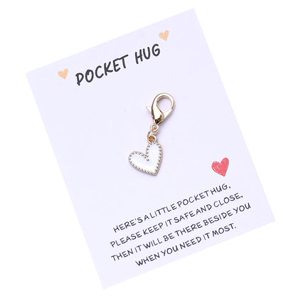 Heart Keychain with Thank You Card