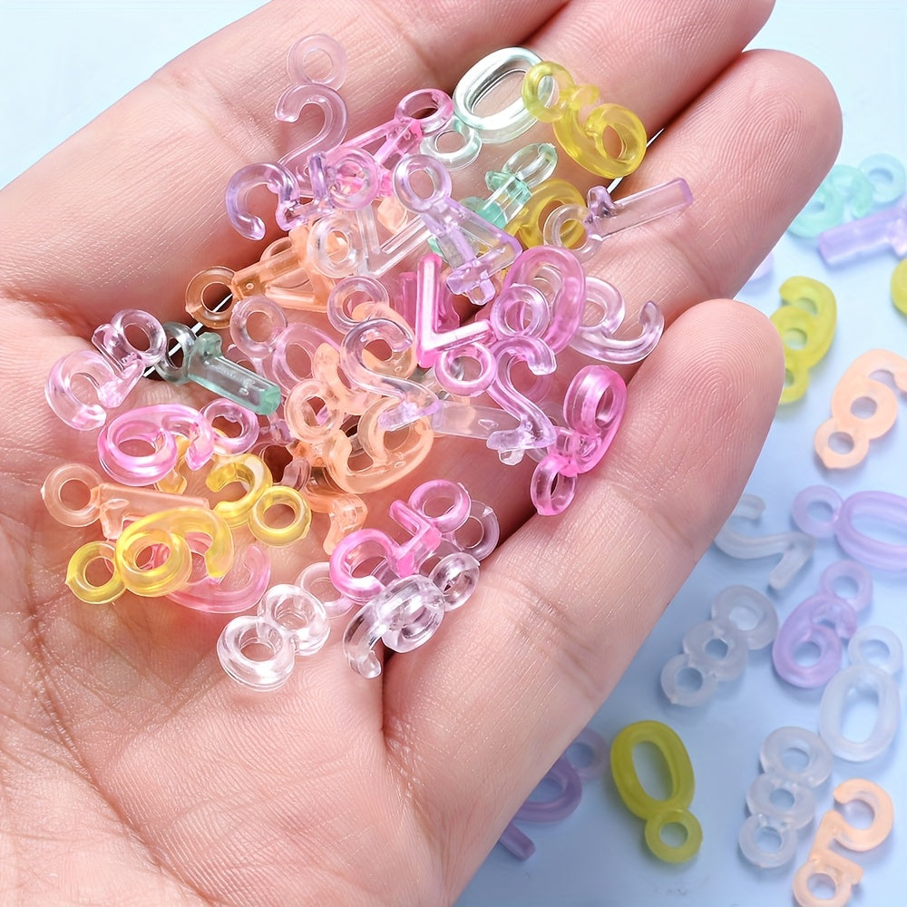 Colorful Acrylic Digital Pendants