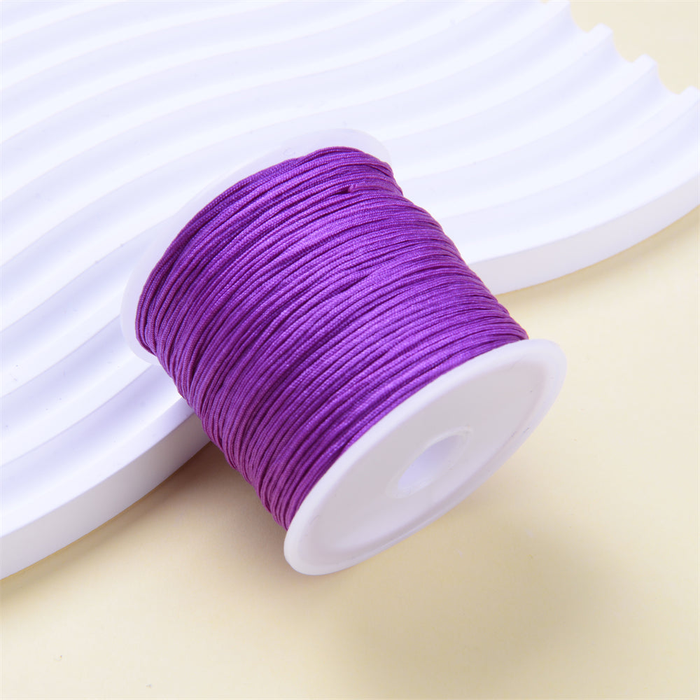 20m 0.8mm Colorful Nylon Chinese Knot Cord