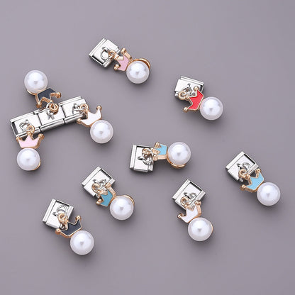 9x10 mm Stainless Steel Crown Modular Charm