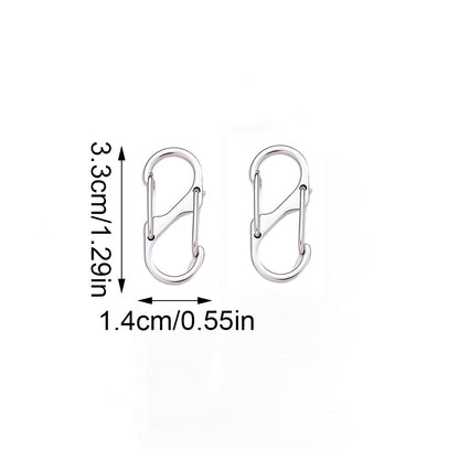 Mini Double Spring Hook Buckle Set