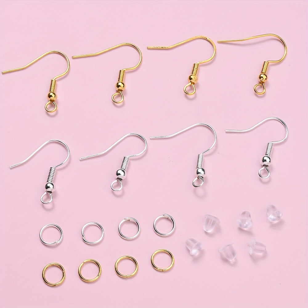 Gold Silver Earring Hook Set