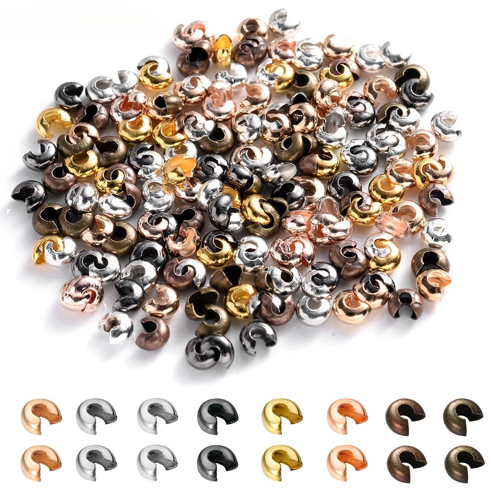 Copper Round Crimp Covers