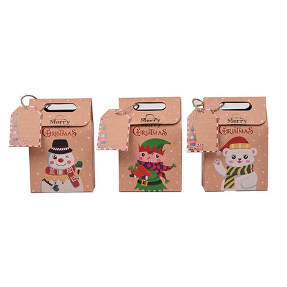 Christmas Kraft Paper Gift Boxes