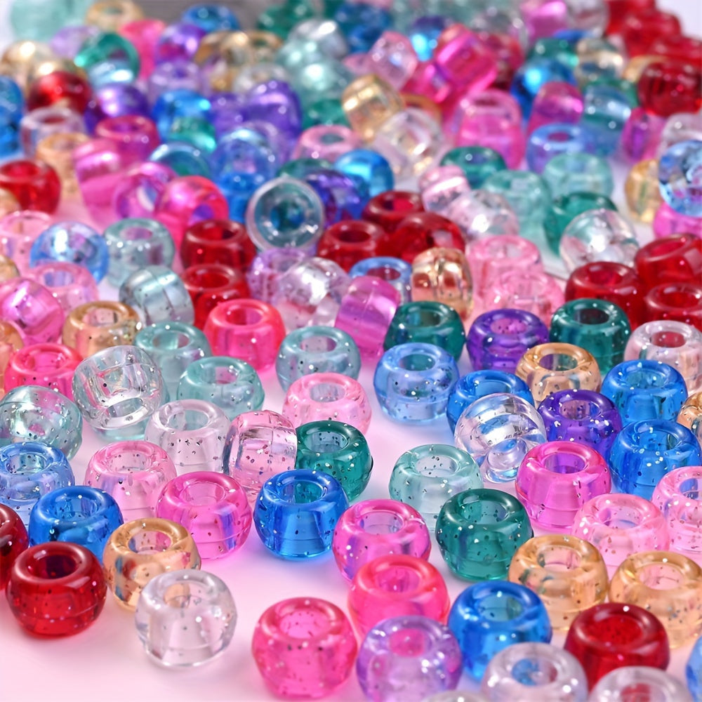 Mixed Heart Butterfly Acrylic Beads