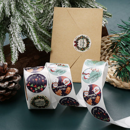 Christmas Theme Self-Adhesive Stickers