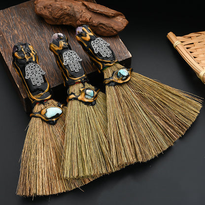 Crystal Broom Pendant