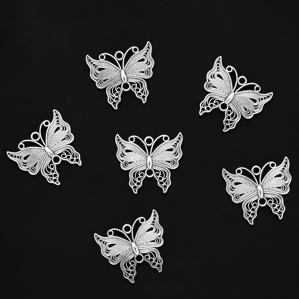 Vintage Butterfly Alloy Charms