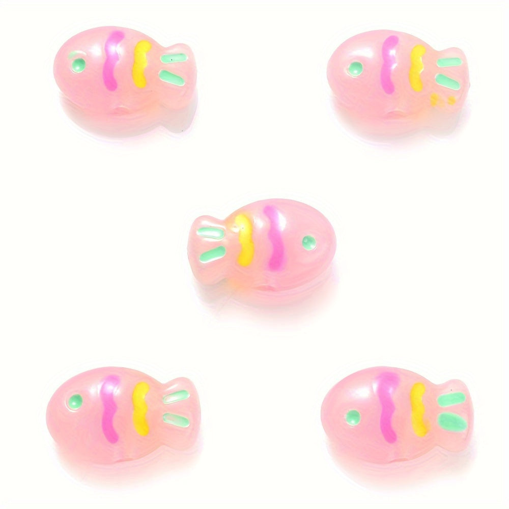 Luminous Fish Acrylic Beads