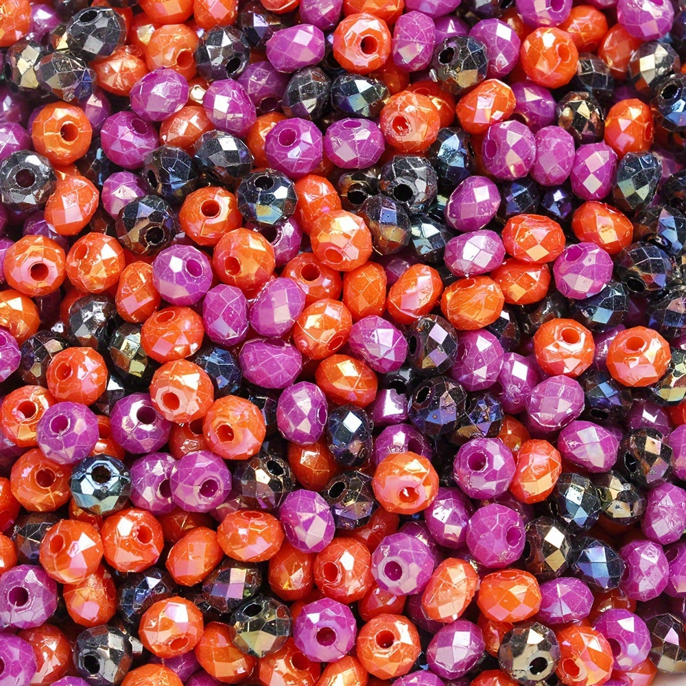 Halloween Wheel Shape Acrylic Beads