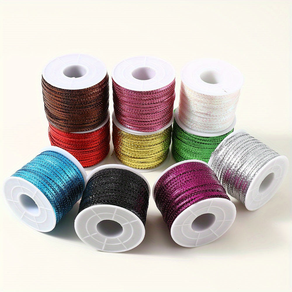 100 m/Roll 3 mm Christmas Ribbon Cord