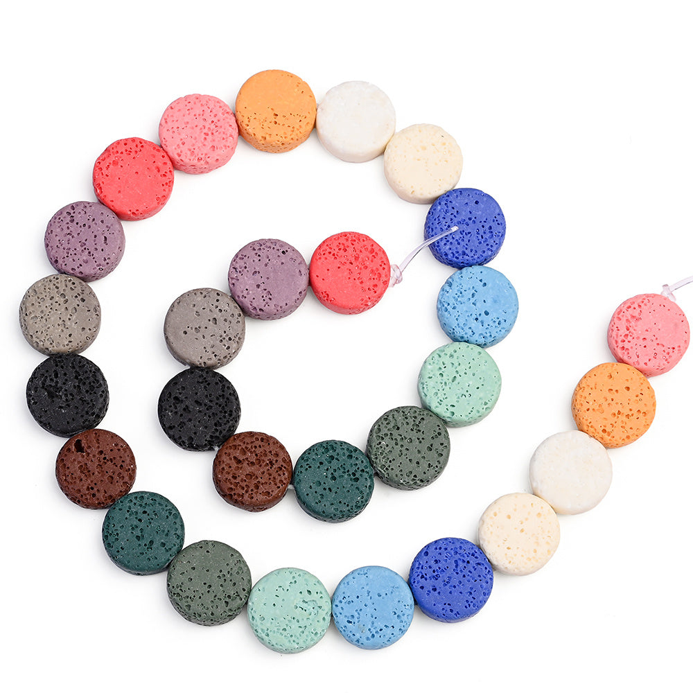 Round Stone Beads