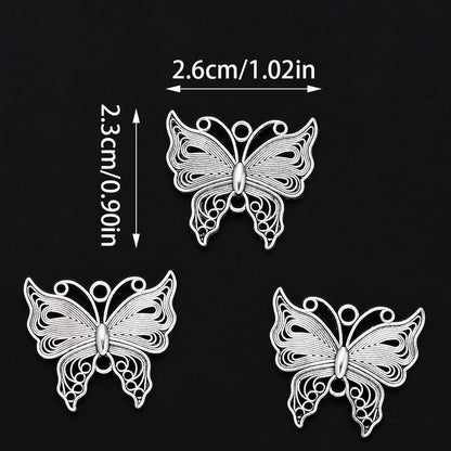 Vintage Butterfly Alloy Charms