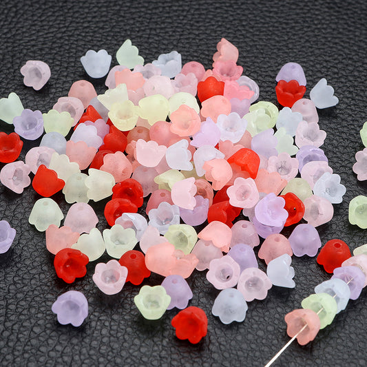 Mixed Color Lily of the Valley Flower Beads