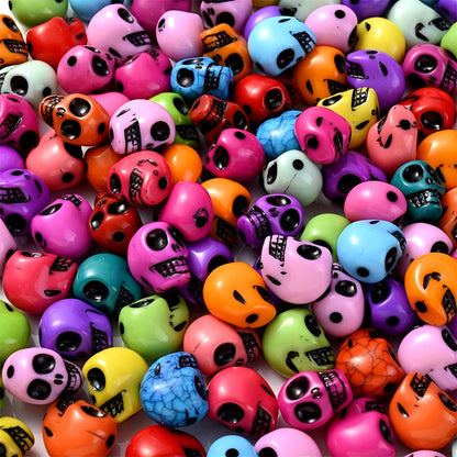 Skull Acrylic Beads