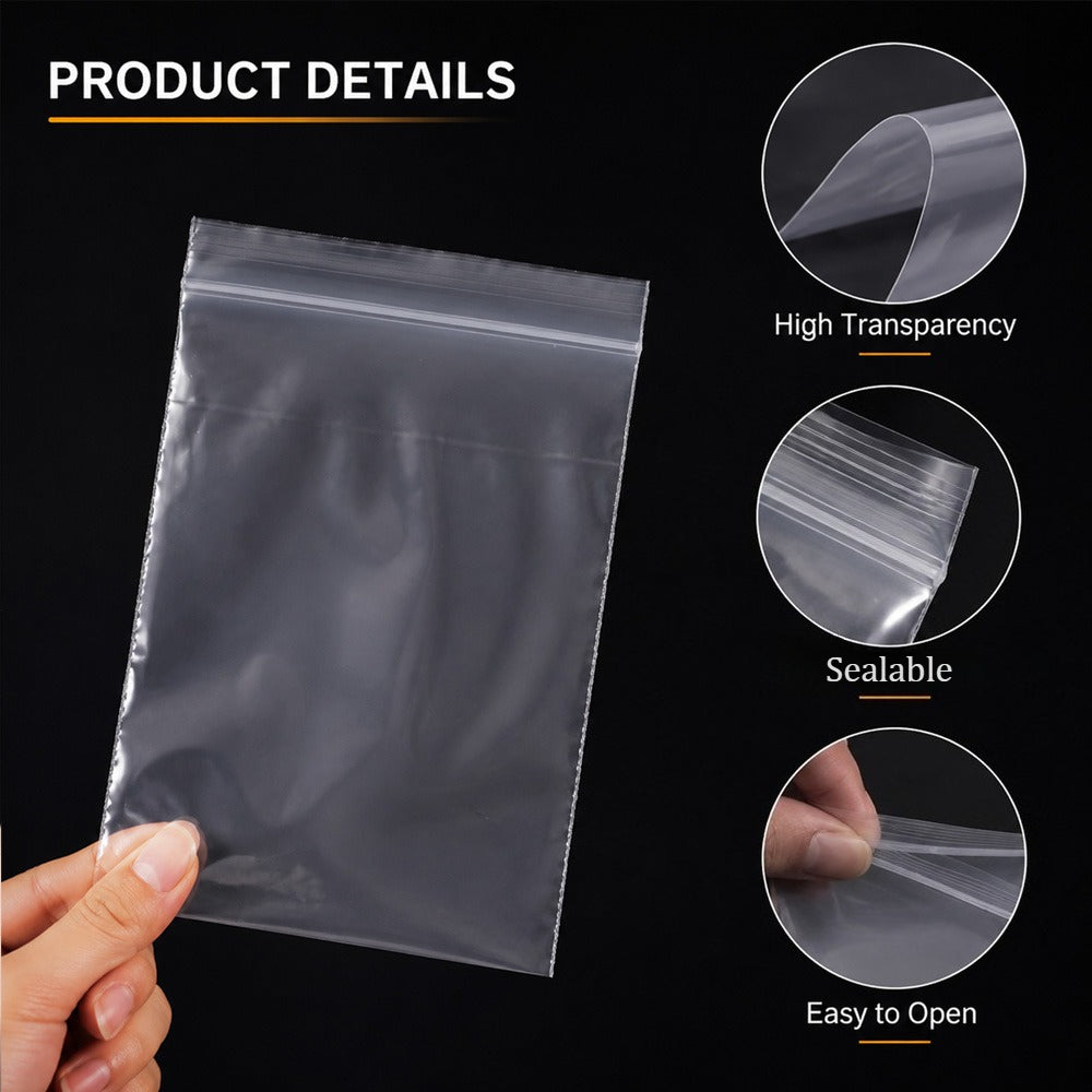 Transparent Plastic Jewelry Storage Bags
