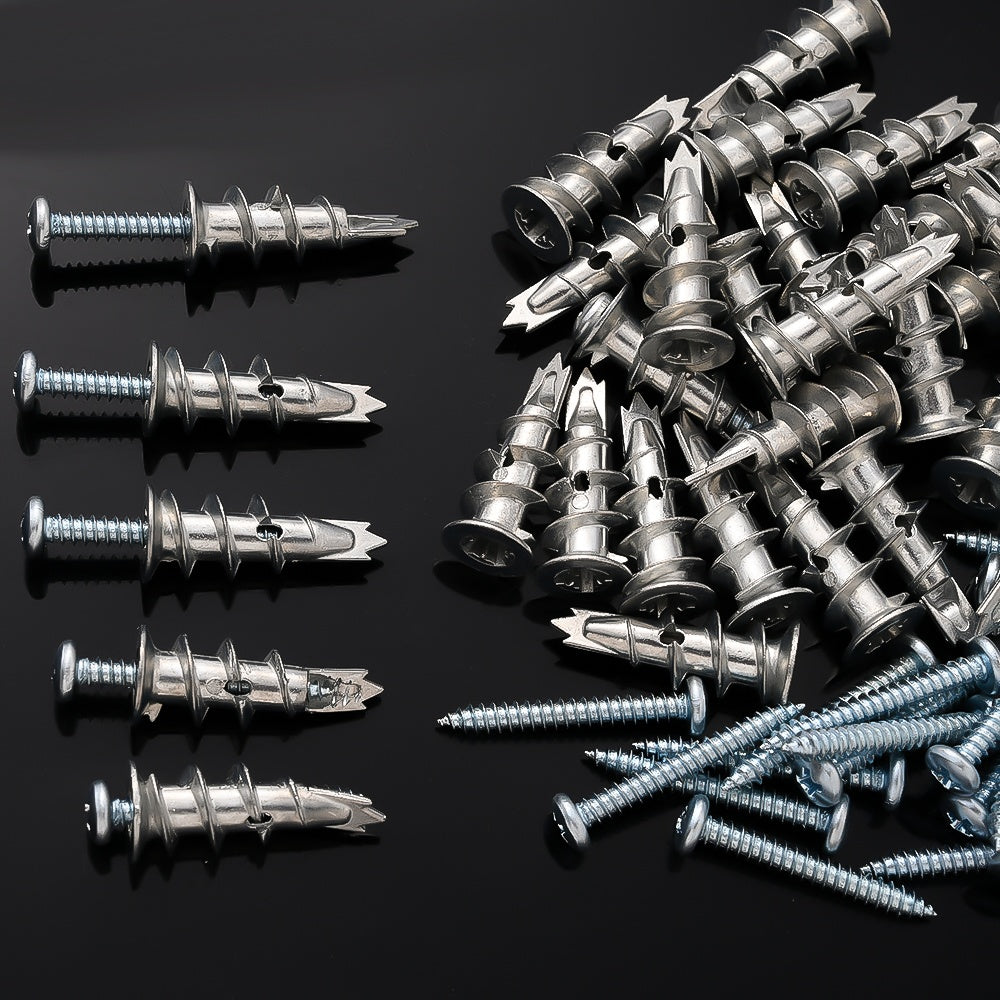 Zinc Alloy Hollow Wall Anchor Set