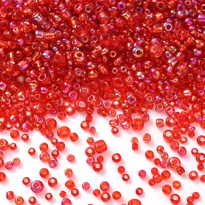 750PCS 2/3/4mm Mixed Glass Beads - 20g