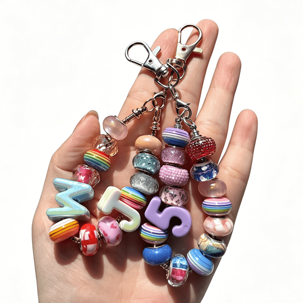 Beadable Keychain Set