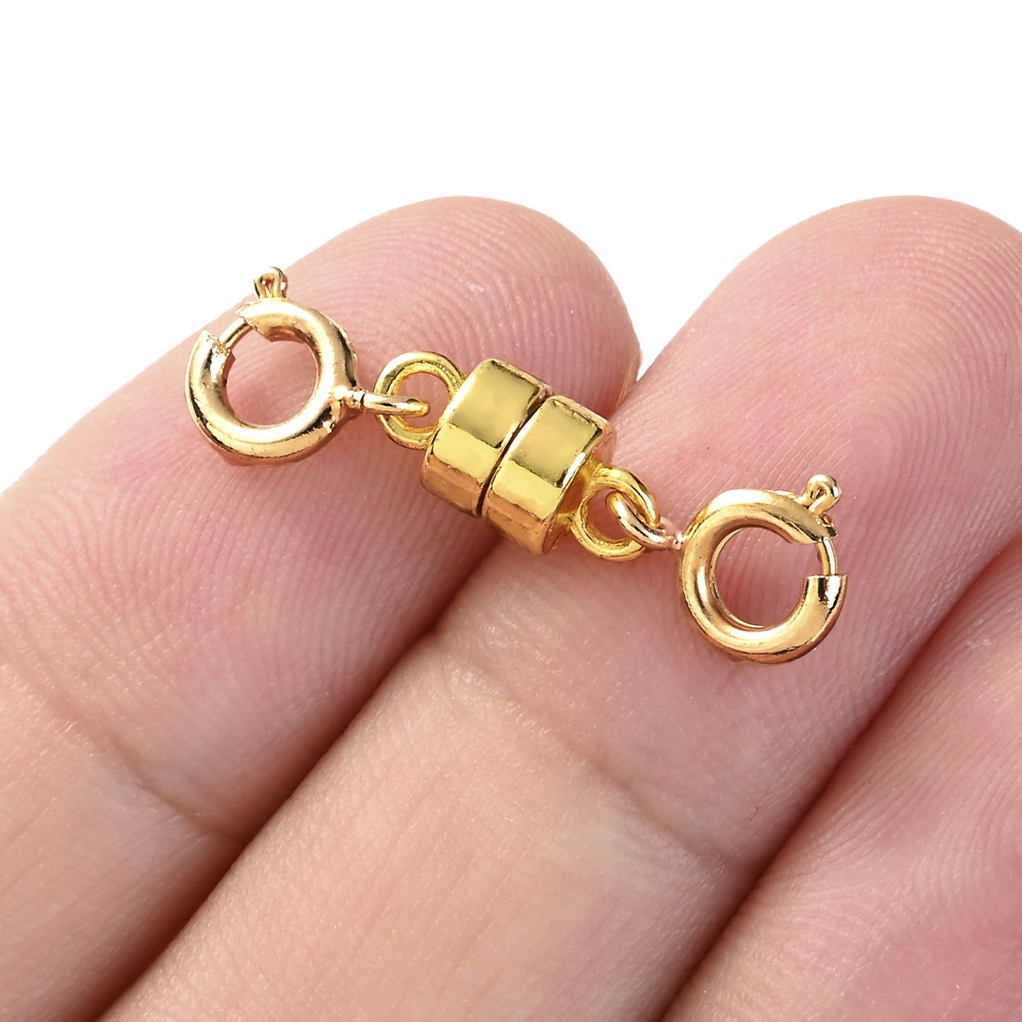 16-Piece Gold & Silver Magnetic Jewelry Clasps