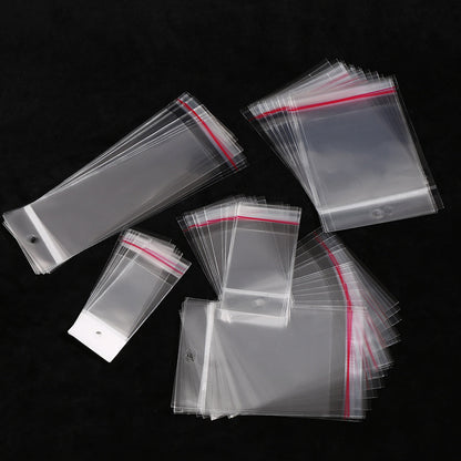 Self-Adhesive Clear OPP Jewelry Packaging Bags