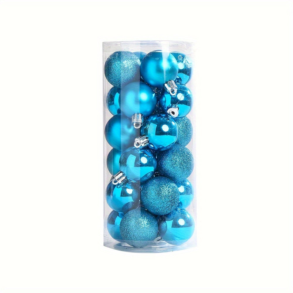 Plastic Christmas Ball Charms