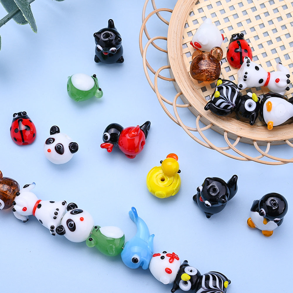 Multi-Shape Stained Glass Beads