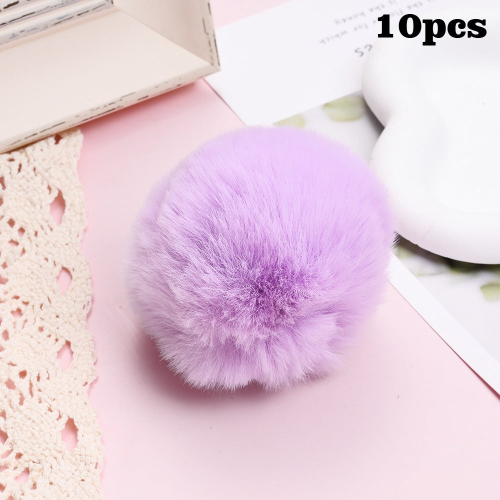 Soft Plush Pom Pom Pendants