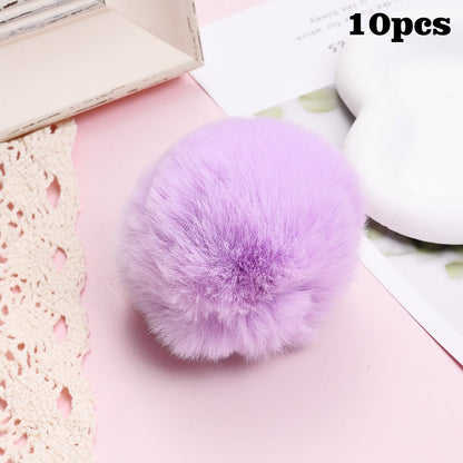 Soft Plush Pom Pom Pendants