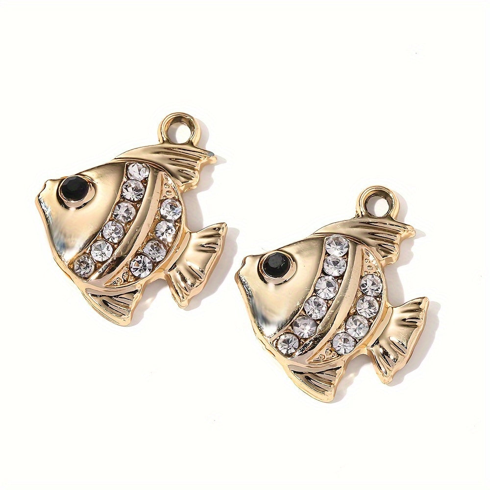 Golden Animal Alloy Pendant Set