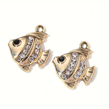 Golden Animal Alloy Pendant Set