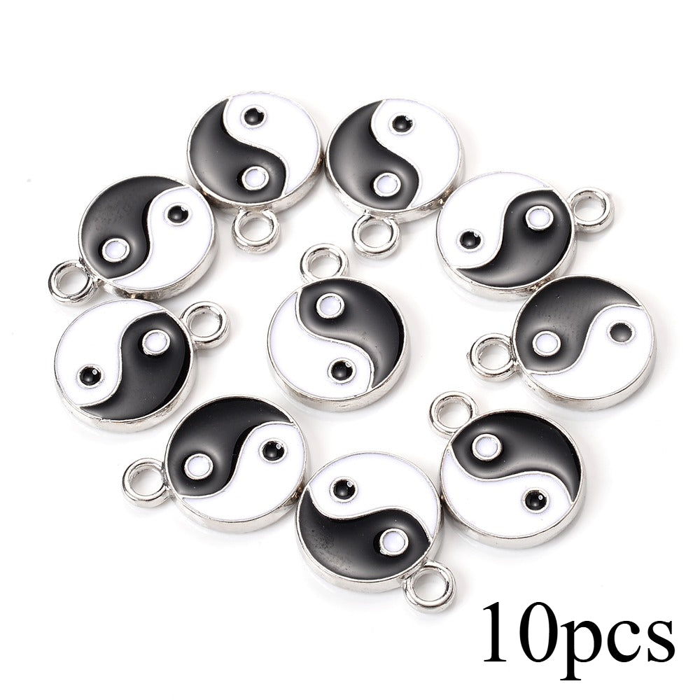 Yin Yang Alloy Pendants