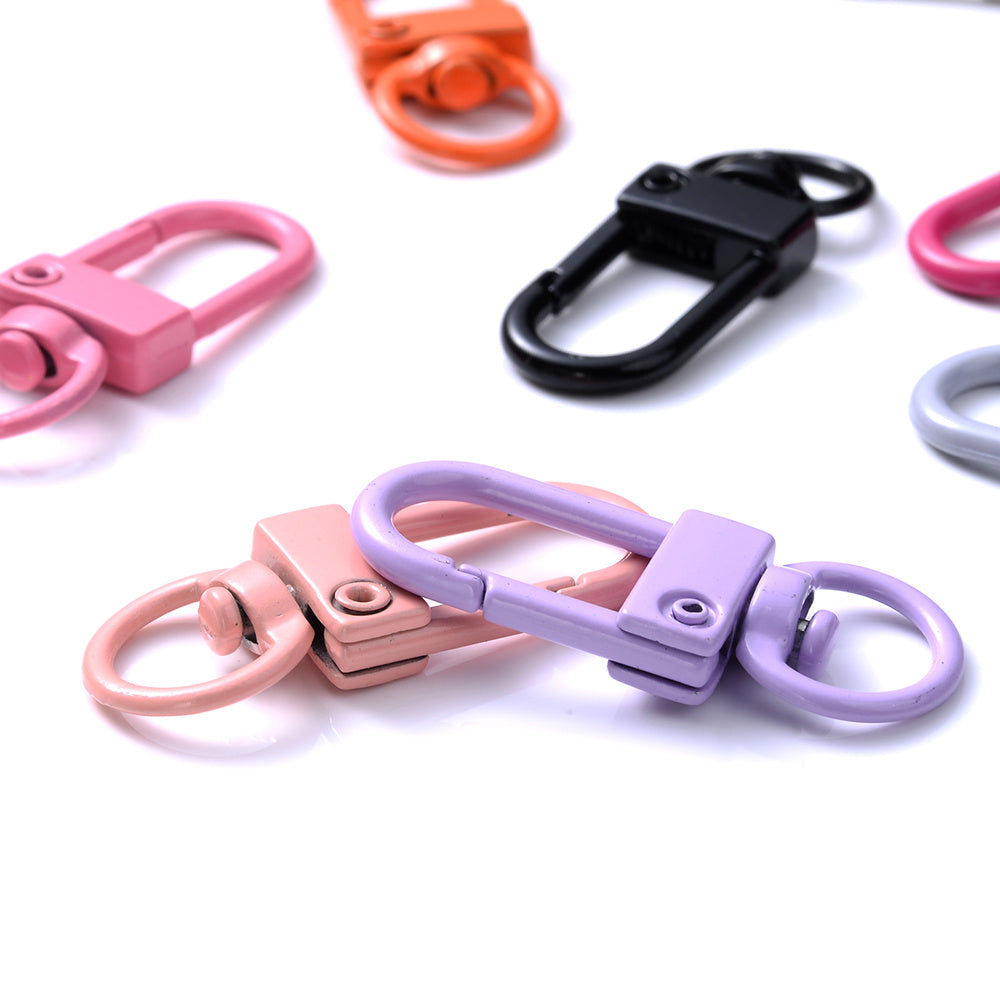 Multicolor Zinc Alloy Lobster Clasp Keychains