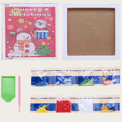 Diamond Art Christmas Ornament Kit